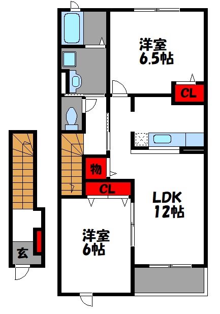 ヴィヴァーチェ和白丘 間取り