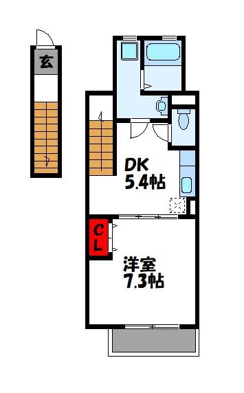 シャルマンドミールB棟 間取り