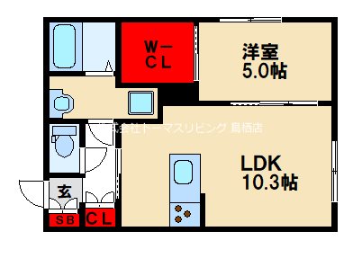 K-idealTOSUⅡ 間取り