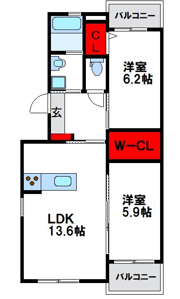 エタニティ五番館 間取り