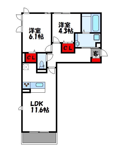 ココティエ 間取り