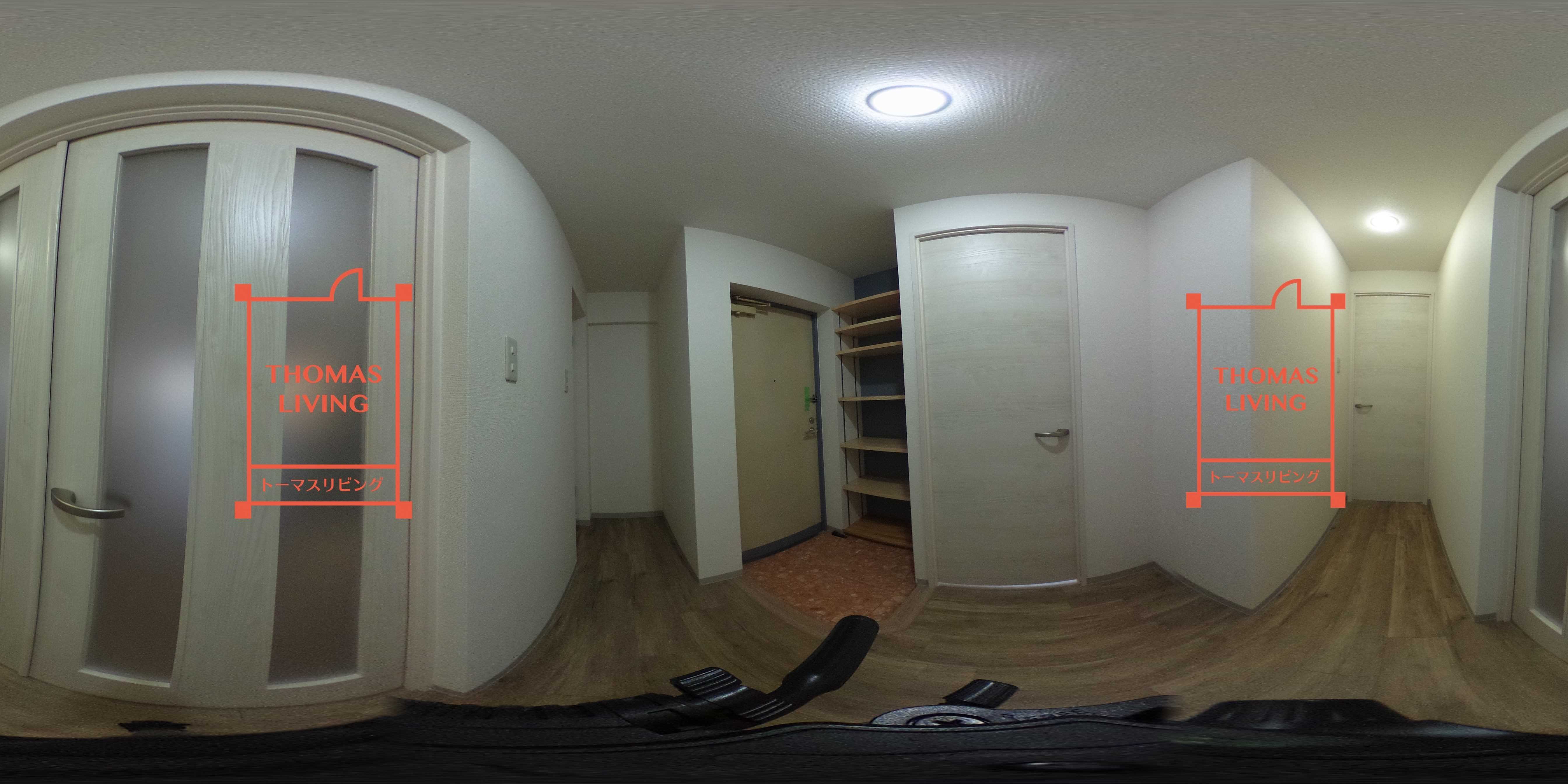 プレジールマンション 玄関