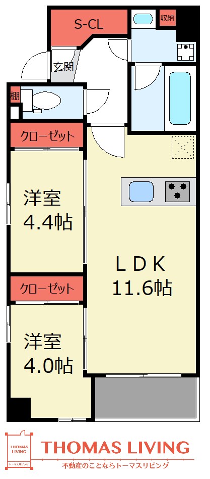 Modern palazzo赤坂NEURO 間取り図