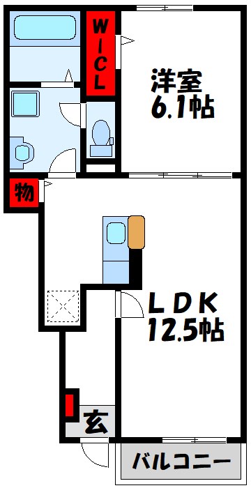 フェリーチェ猪熊 間取り図