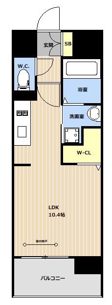 LIBTH福岡清水 間取り