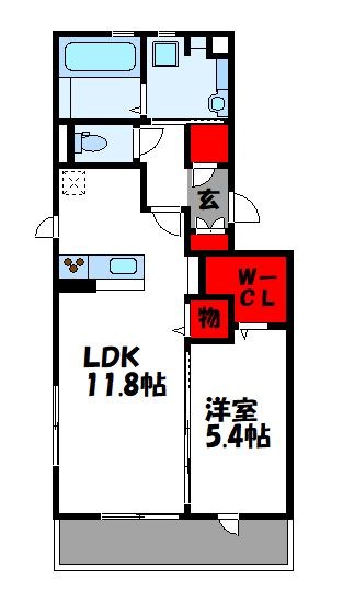 カレントⅡ 間取り