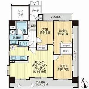 アンピール六本松 間取り