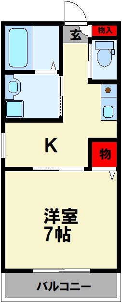 オークマンション立岩 間取り