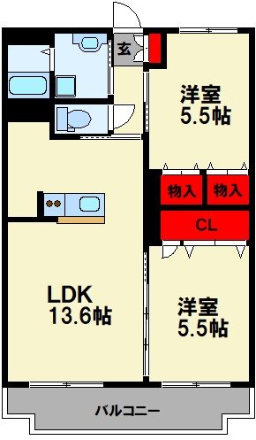 アドバンス楽市 間取り