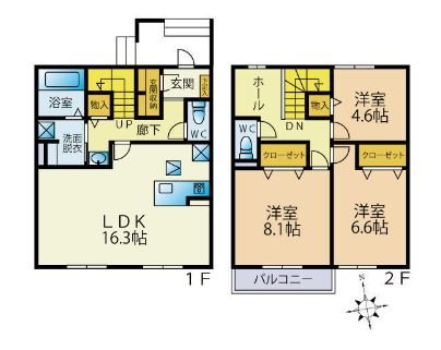 室見4丁目D-room  間取り