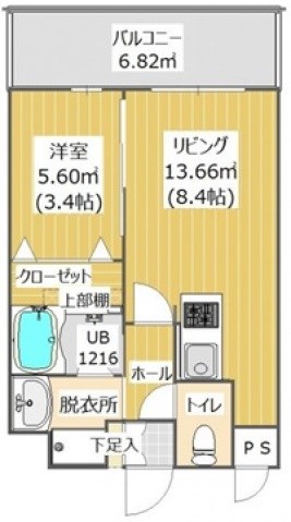 クラシックコート鳥飼 間取り