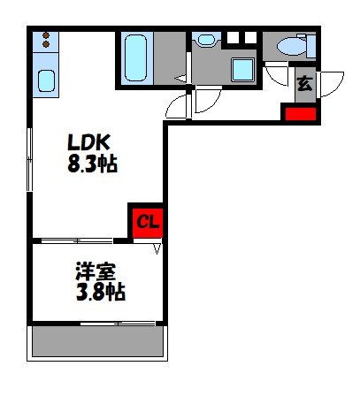 エスペランサ和白 間取り