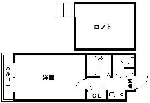 セントラルイマージュ 502号室 間取り