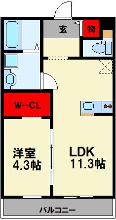 Onesta（オネスタ） 間取り