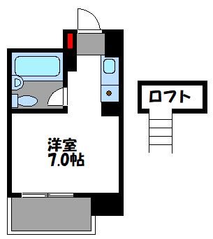 ロマネスク六本松第3 間取り