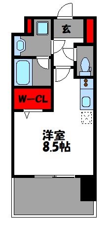 ブランシエスタ千早ＲＪＲ 間取り