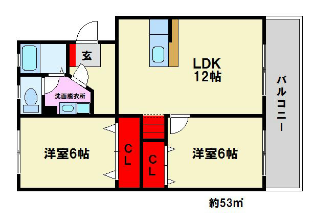 曰佐ビル 間取り図