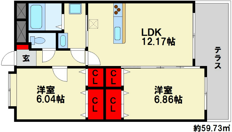 エントピアⅤ 間取り