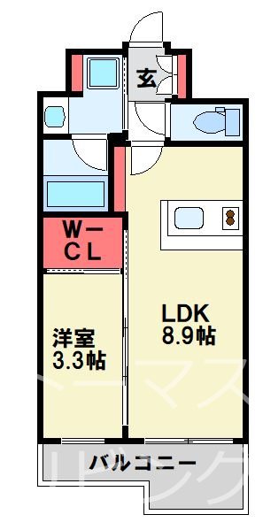 レジデンス　マヒナ 間取り