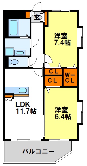 エルマーナⅠ 間取り