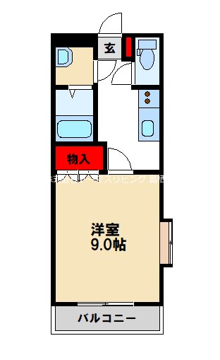 Cozy Hills 間取り