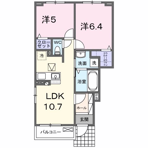 ウェルシュガーデンⅡ 間取り