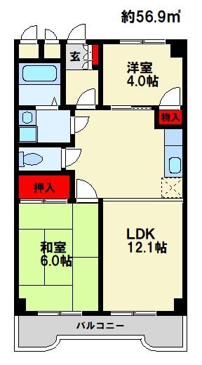 第3よし川ビル 間取り図