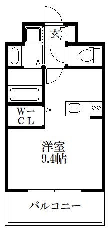 エンクレスト博多駅南GRACE 912号室 間取り