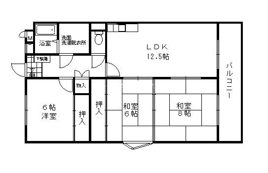 ビューラーHIRO37 間取り図