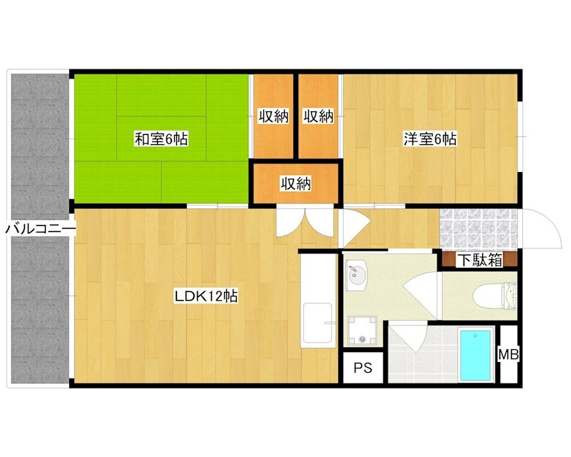 大産原ビル 間取り図