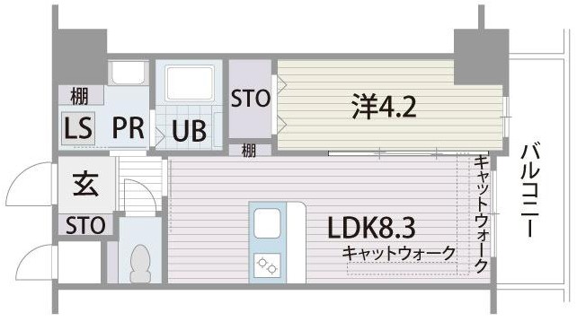 マリアヴィラ高宮 間取り