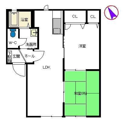 メゾンエミナーンス 間取り図