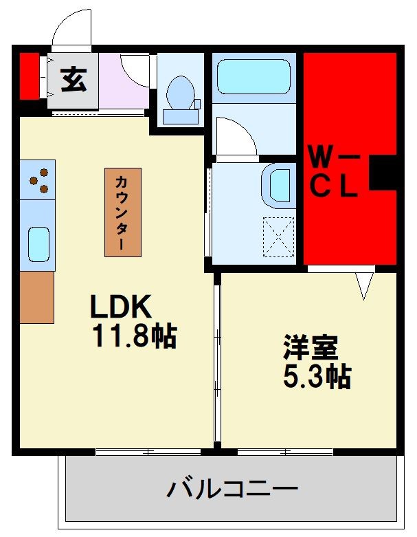 シャーメゾンＦｉｅｒｔｅ 間取り
