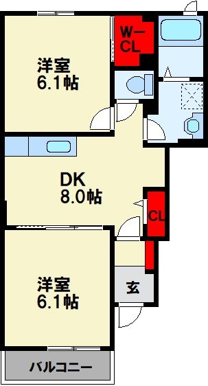 ノイ プロメナーデ 間取り