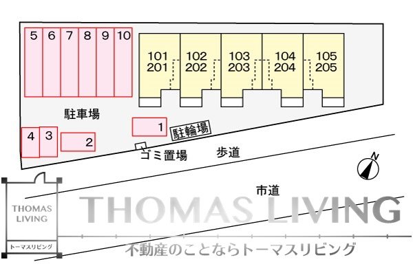 ノイ プロメナーデ 駐車場