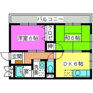北﨑コーポ 間取り図