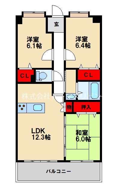 R-BLDG03 間取り図