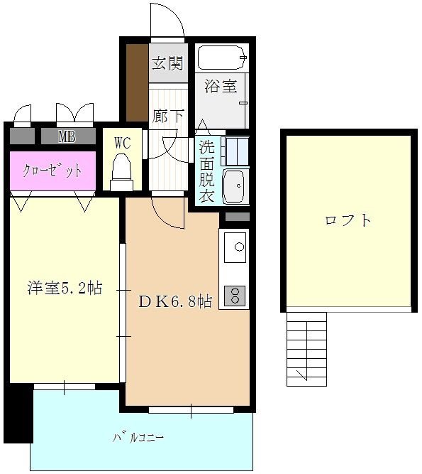 レイランド高宮 間取り図