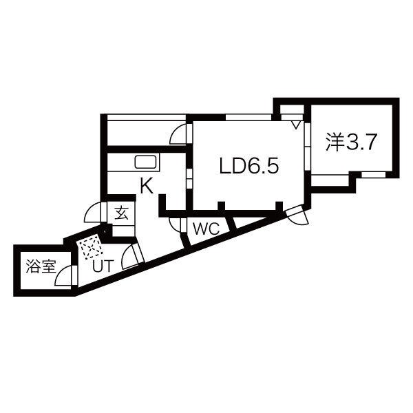 K's styleJR二日市西 間取り