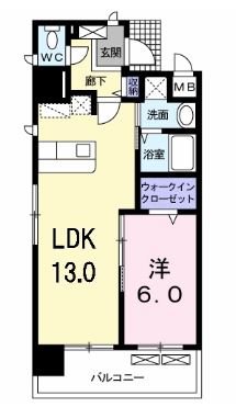カーサ・デル・ソーレ 間取り