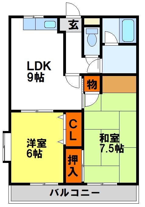 アイランドベール観世 間取り