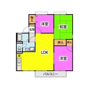 セジュール・ウィング 間取り