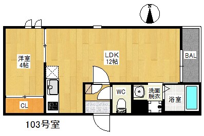 GRANDTIC FERIO(フェリオ) 間取り
