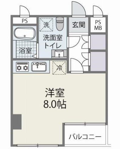 KYOYA薬院ビル 間取り図