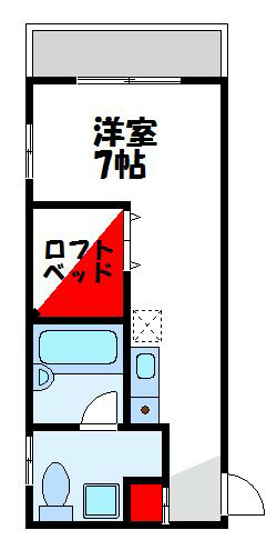 アパートメント・スクエア1番館 間取り