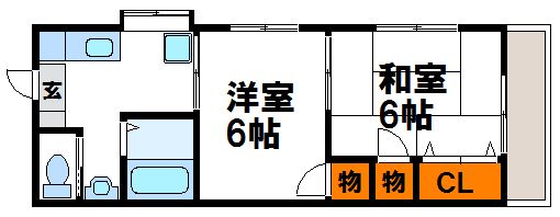 ホクリハウスⅢ 間取り図