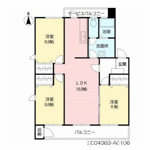 MAST鳥飼 間取り図