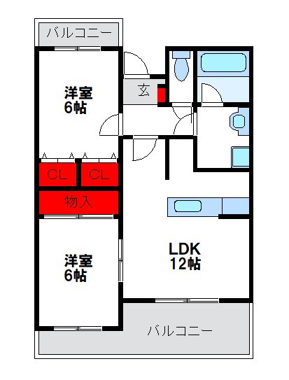 パシオンアネックス 間取り図