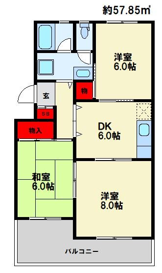 冨士ビル 間取り図