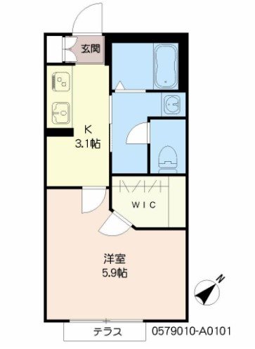 ロジュマン・コミュ 間取り図